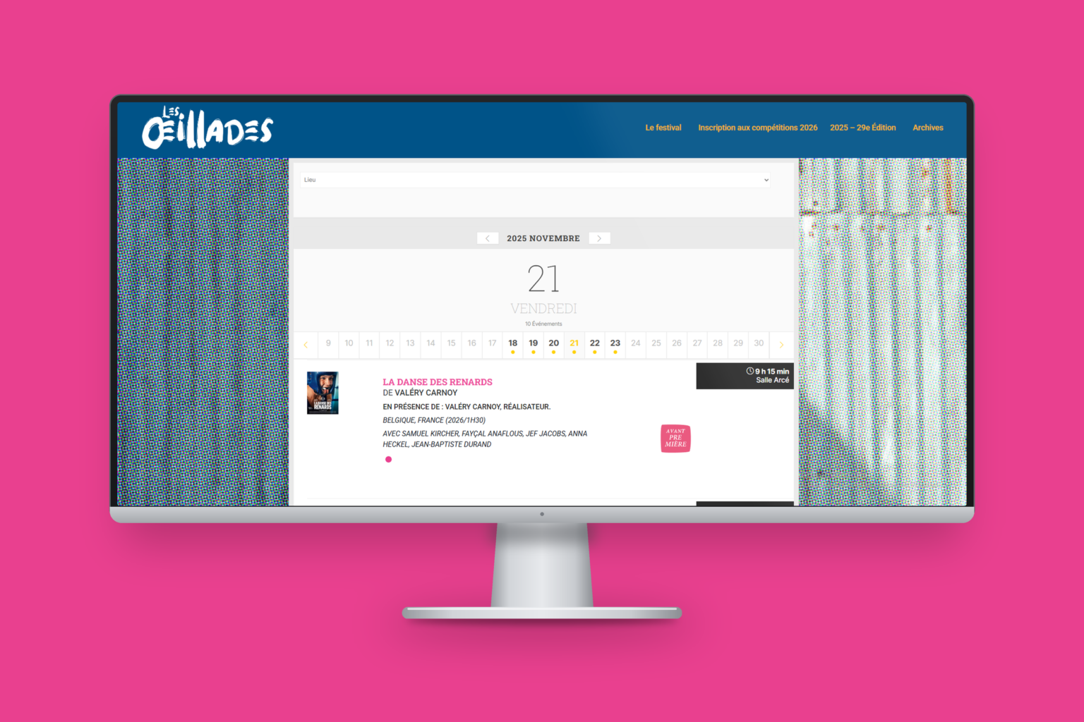Les Œillades – réalisation de l’agence New Box