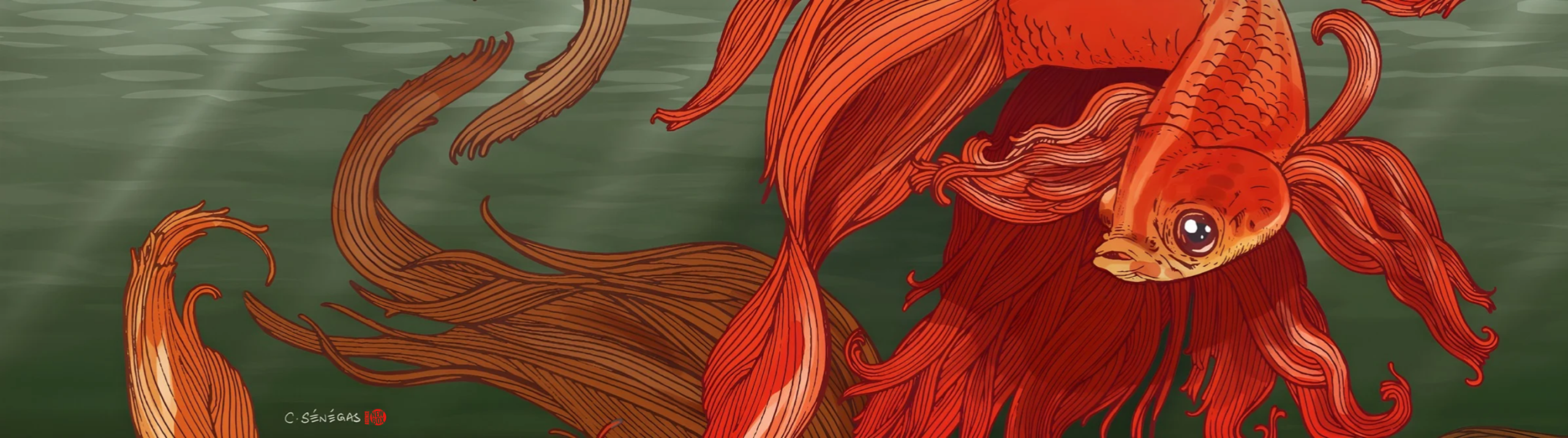 Illustration poisson, agence New Box