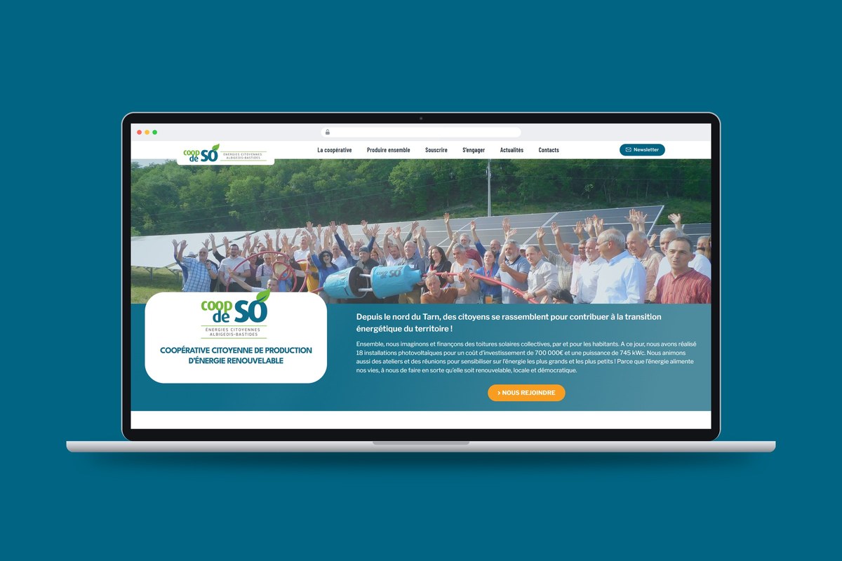 Site internet Coop de Sò
