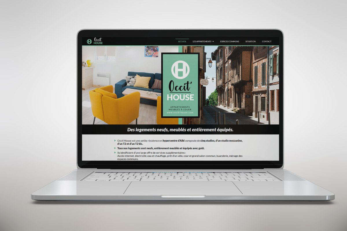 Site internet Occit’House