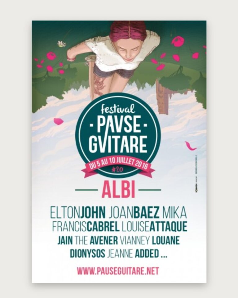 Affiche Pause Guitare 2016