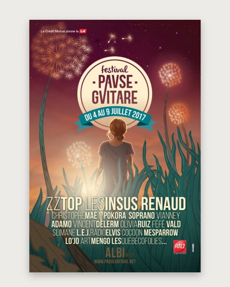 Affiche Pause Guitare 2017