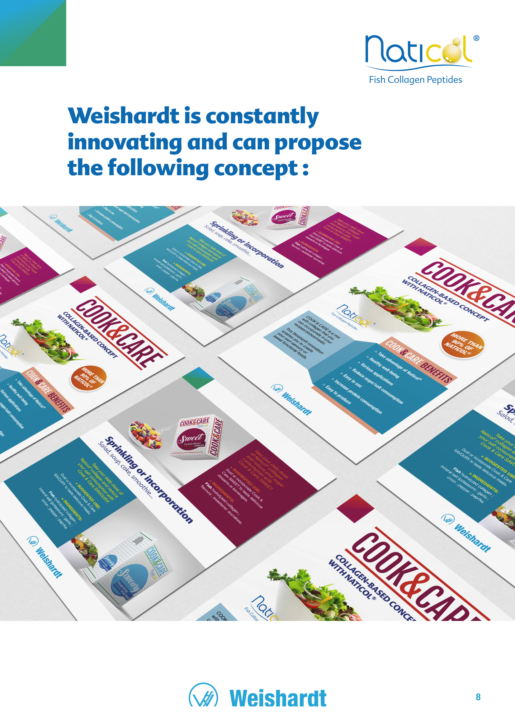 Fiche produit Naticol, Weishardt