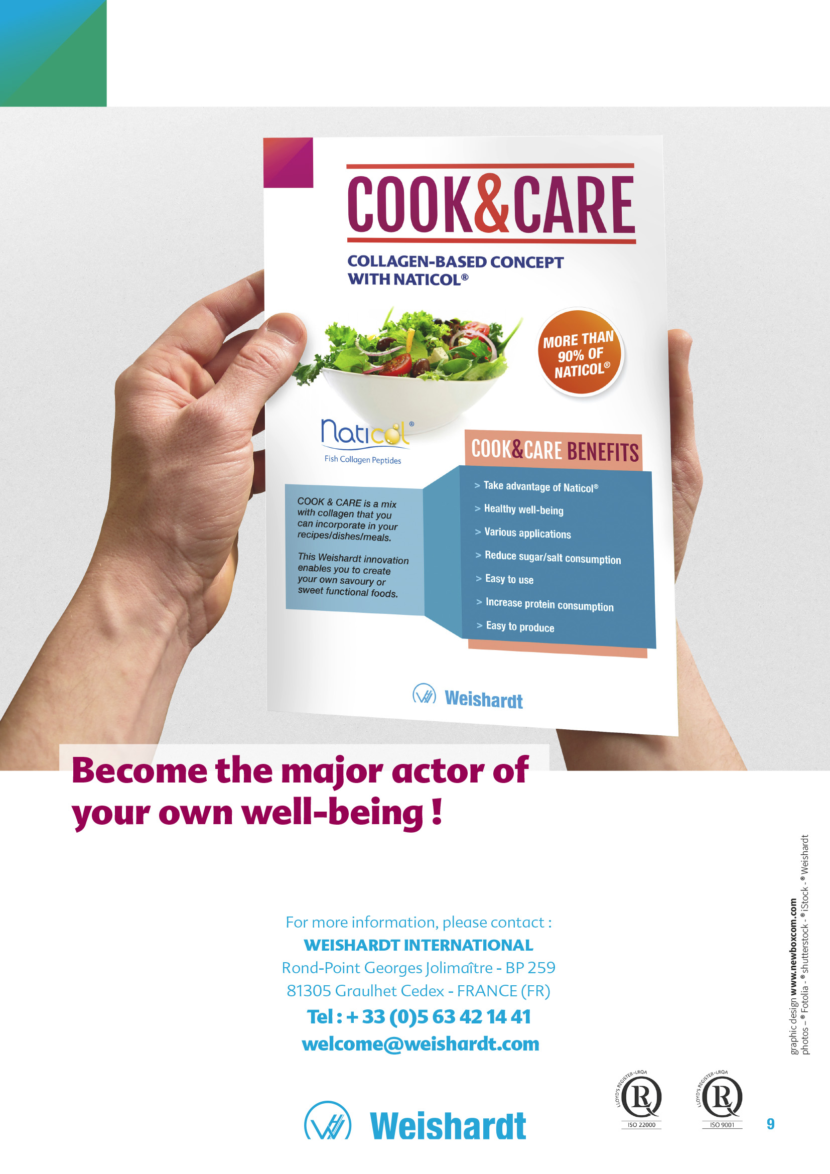 Fiche produit Cook & Care, Weishardt