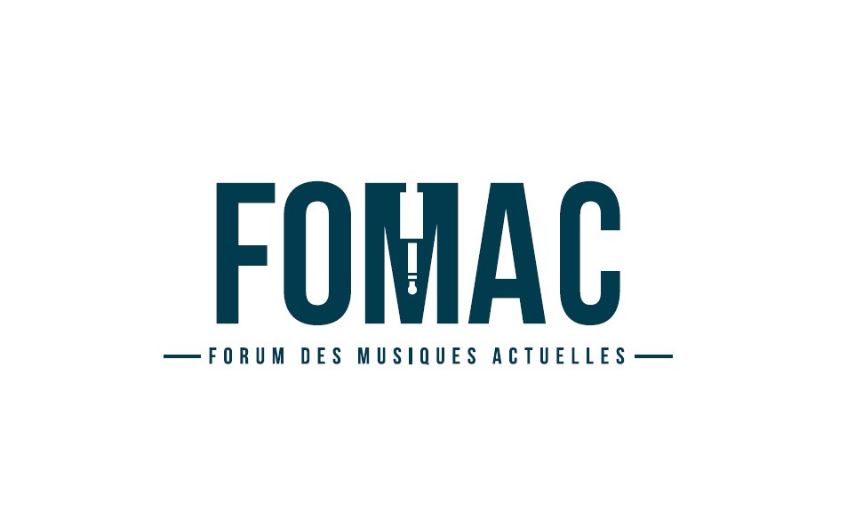 Logo FOMAC, Forum des musiques actuelles