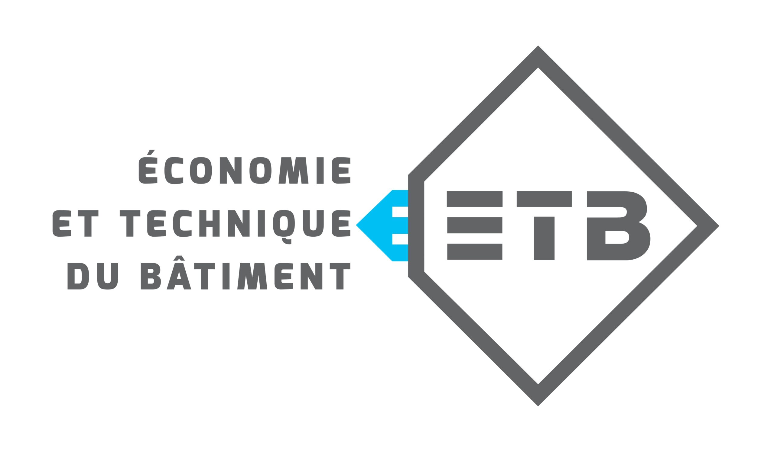 Logo ETB, économie et technique du bâtiment
