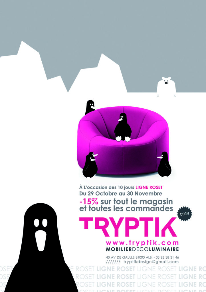 Affiche Tryptik Noël