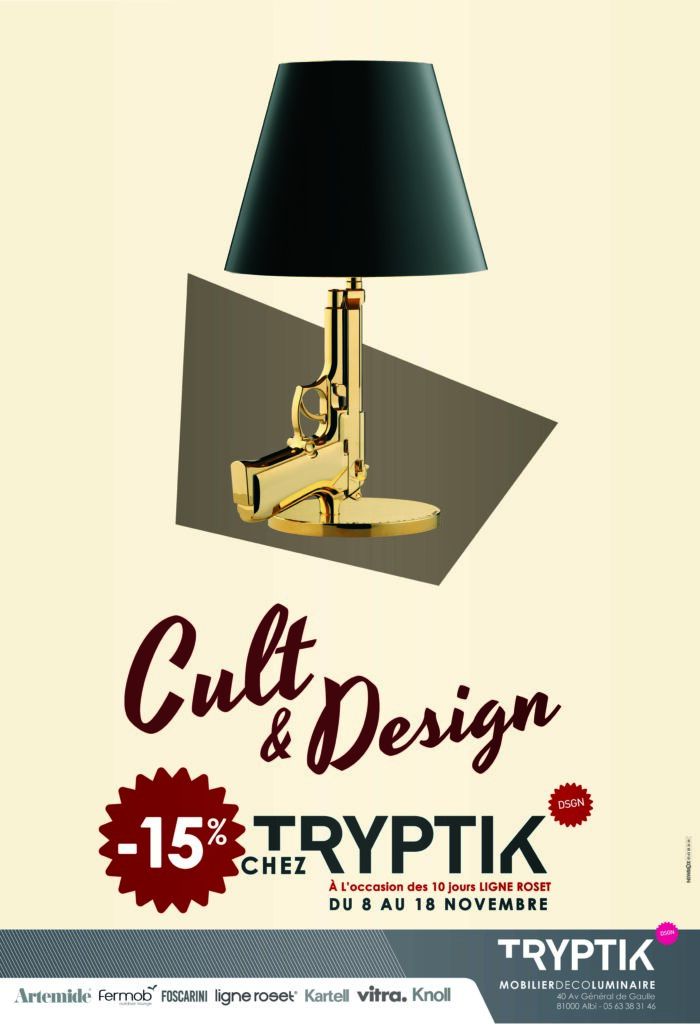 Affiche Tryptik Cult & Design